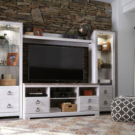 Willowton - Entertainment Center With Fireplace Option Signature Design by Ashley® 