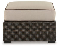 Thumbnail for Coastline Bay - Brown - Ottoman With Cushion Signature Design by Ashley® 
