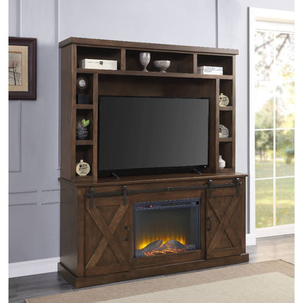 Aksel - Entertainment Center - Walnut ACME 