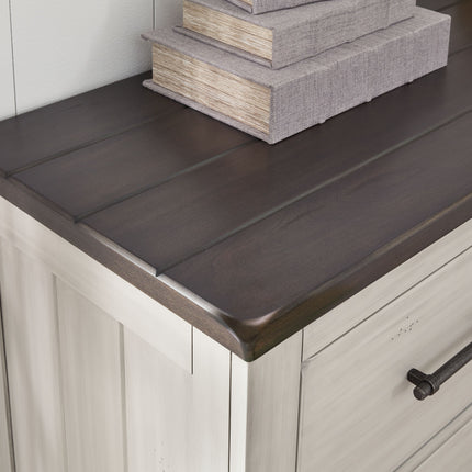 Darborn - Gray / Brown - Dresser And Mirror Signature Design by Ashley® 