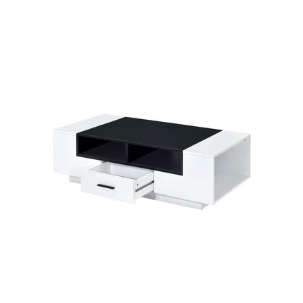 Armour - Coffee Table - White & Black ACME 