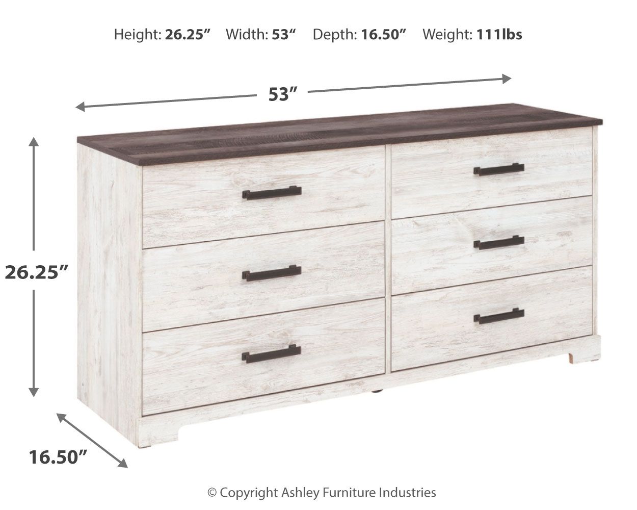 Shawburn - Drawer Dresser Signature Design by Ashley® 