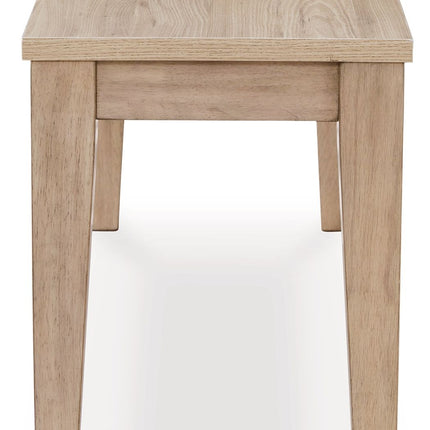 Gleanville - Light Brown - Large Dining Room Bench Signature Design by Ashley® 