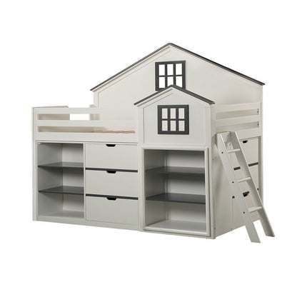 Ratana - Cabinet - Gray & White - Tony's Home Furnishings