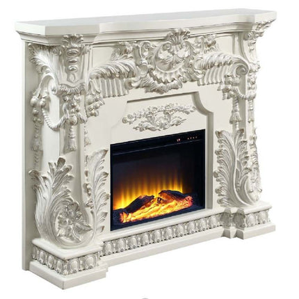 Zabrina - Fireplace - Antique White Finish - 49.6" ACME 