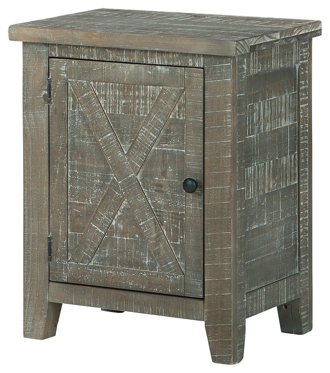 Pierston - Gray - Accent Cabinet Ashley Furniture 