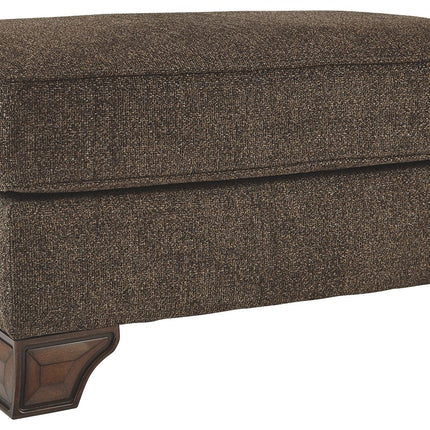 Miltonwood - Teak - Ottoman Ashley Furniture 