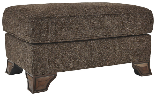 Miltonwood - Teak - Ottoman Ashley Furniture 