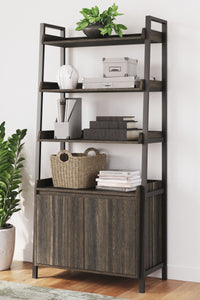 Thumbnail for Zendex - Dark Brown - Bookcase - Tony's Home Furnishings
