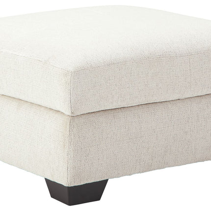 Cambri - Snow - Ottoman With Storage Ashley Furniture 