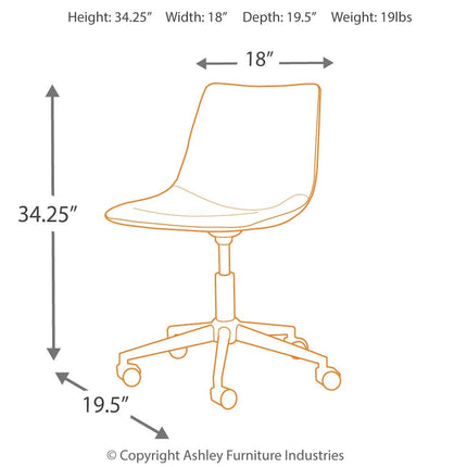 Office - Swivel Desk Chair Ashley Furniture 