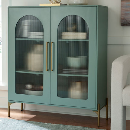 Adwen - Light Green - Accent Cabinet Signature Design by Ashley® 