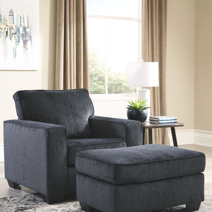 Altari - Chair With Ottoman Signature Design by Ashley® 