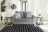Mathonia - Smoke - Loveseat