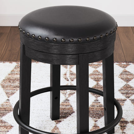 Valebeck - Upholstered Swivel Stool Signature Design by Ashley® 