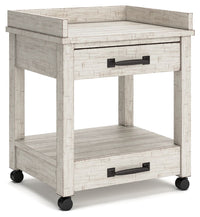 Carynhurst - Whitewash - Printer Stand Ashley Furniture 