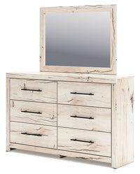 Thumbnail for Lawroy - Light Natural - Dresser And Mirror - Tony's Home Furnishings