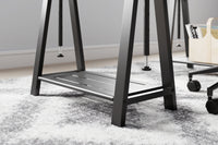 Thumbnail for Bayflynn - White / Black - Adjustable Height Desk - Tony's Home Furnishings
