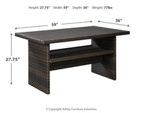 Thumbnail for Easy - Dark Brown / Beige - Rect Multi-use Table - Tony's Home Furnishings