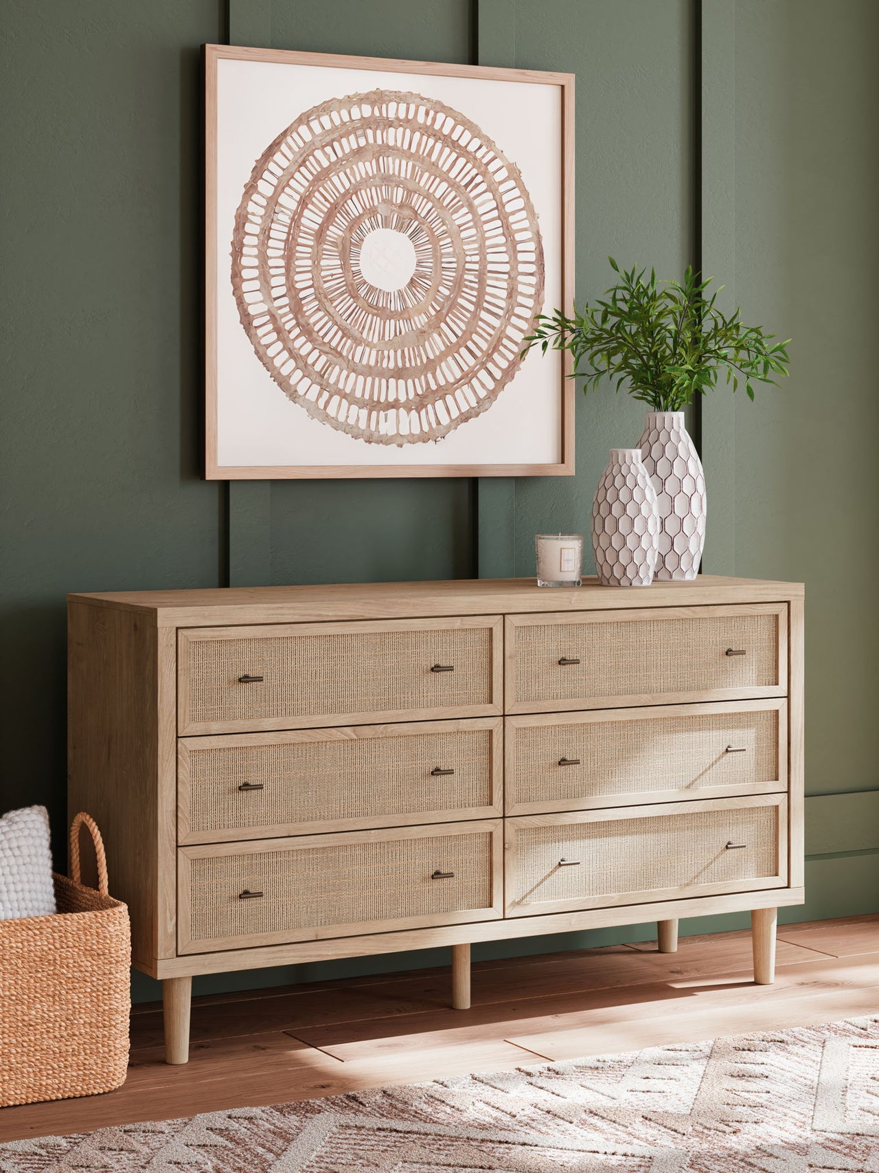 Cielden - Two-tone - Six Drawer Dresser - Tony's Home Furnishings