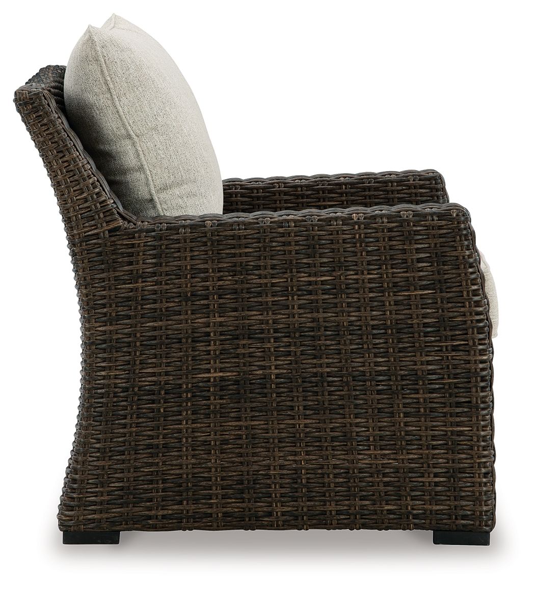 Brook Ranch - Brown - Lounge Chair With Cushion Signature Design by Ashley® 