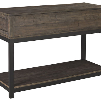 Johurst - Grayish Brown - Sofa Table Ashley Furniture 