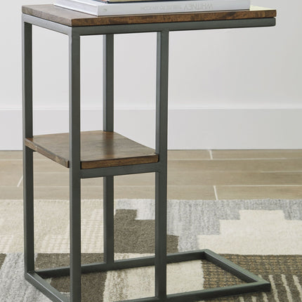 Forestmin - Natural / Black - Accent Table Ashley Furniture 