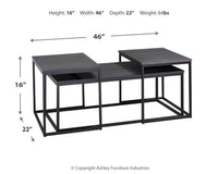 Thumbnail for Yarlow - Black - Home Office Lift Top Desk - Tony's Home Furnishings