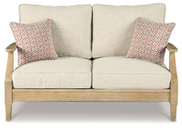 Thumbnail for Clare - Beige - Loveseat W/Cushion - Tony's Home Furnishings