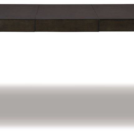 Hyndell - Dark Brown - Rectangular Dining Room Extension Table Signature Design by Ashley® 