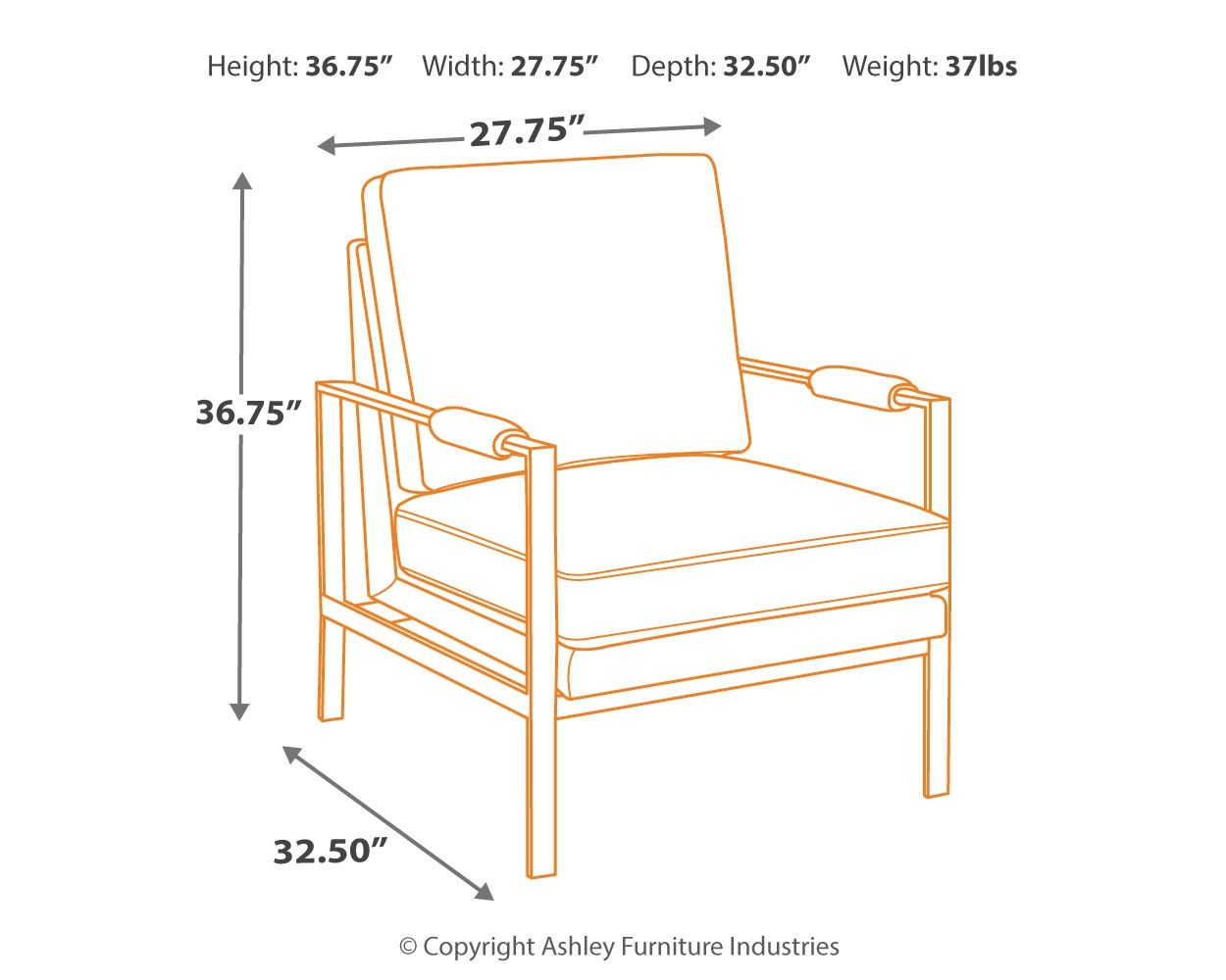 Peacemaker - Brown - Accent Chair - Tony's Home Furnishings
