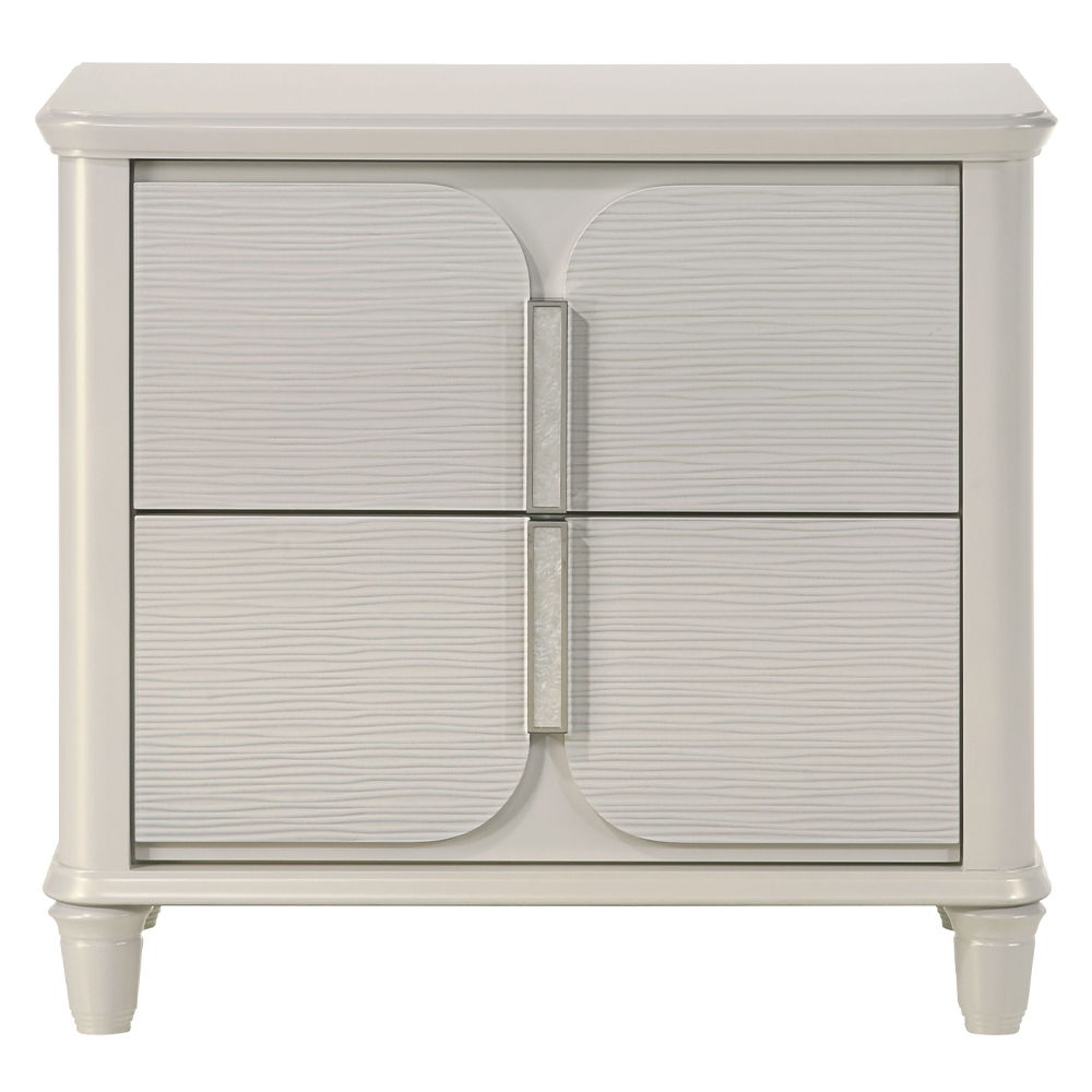 Laveda - Nightstand - Pearl White Finish - Tony's Home Furnishings