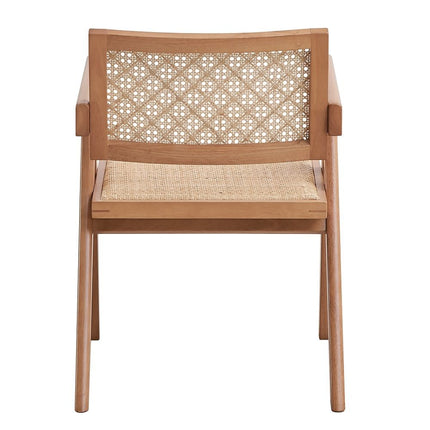 Velentina - Arm Chair (Set of 2) - Rattan & Natural ACME 