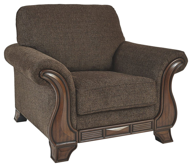 Miltonwood - Teak - Chair Ashley Furniture 