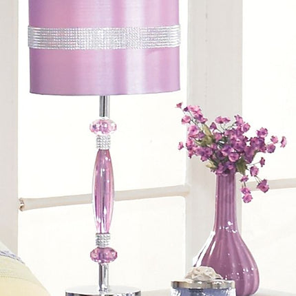 Nyssa - Purple - Metal Table Lamp Signature Design by Ashley® 