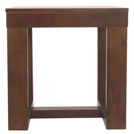 Watson - Dark Brown - Square End Table Ashley Furniture 