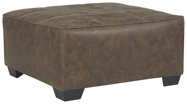 Abalone - Chocolate - Oversized Accent Ottoman Ashley Furniture 