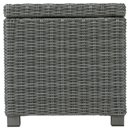 Elite Park - Gray - Square End Table Signature Design by Ashley® 