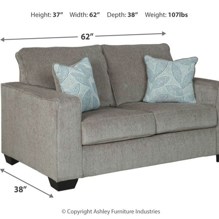 Altari - Stationary Loveseat Ashley Furniture 