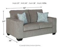 Altari - Stationary Loveseat Ashley Furniture 