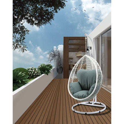 Simona - Patio Swing Chair with Stand ACME 