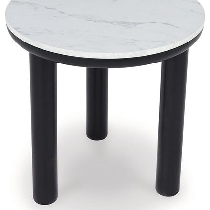 Xandrum - Black / White - Occasional Table Set (Set of 3) Signature Design by Ashley® 