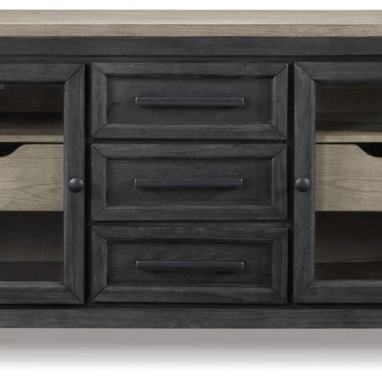 Foyland - Black / Brown - Dining Room Server Signature Design by Ashley® 