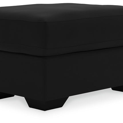 Gleston - Onyx - Ottoman Ashley Furniture 