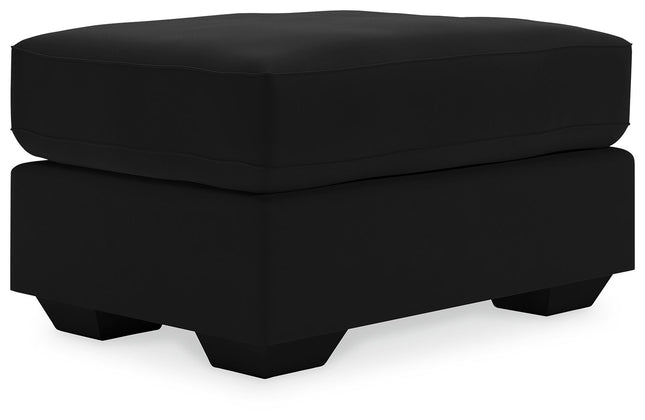 Gleston - Onyx - Ottoman Ashley Furniture 