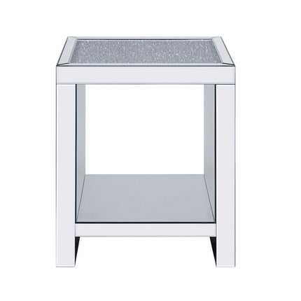 Malish - End Table - Mirrored ACME 