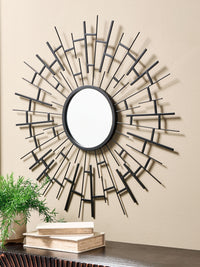 Garrenworth - Black - Accent Mirror