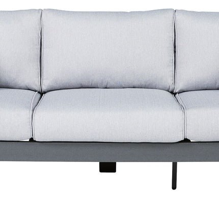 Amora - Charcoal Gray - Sofa With Cushion Signature Design by Ashley® 