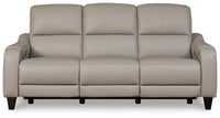 Thumbnail for Mercomatic - Power Reclining Sofa With Adj Headrest - Tony's Home Furnishings
