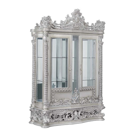 Valkyrie - Curio - Antique Platinum - Tony's Home Furnishings